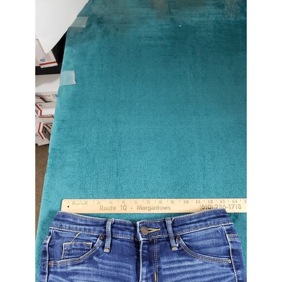 Mossimo Jeans Size 00 Womens Blue Stretch Denim Pants Ladies Mid Rise Jegging - Picture 8 of 11